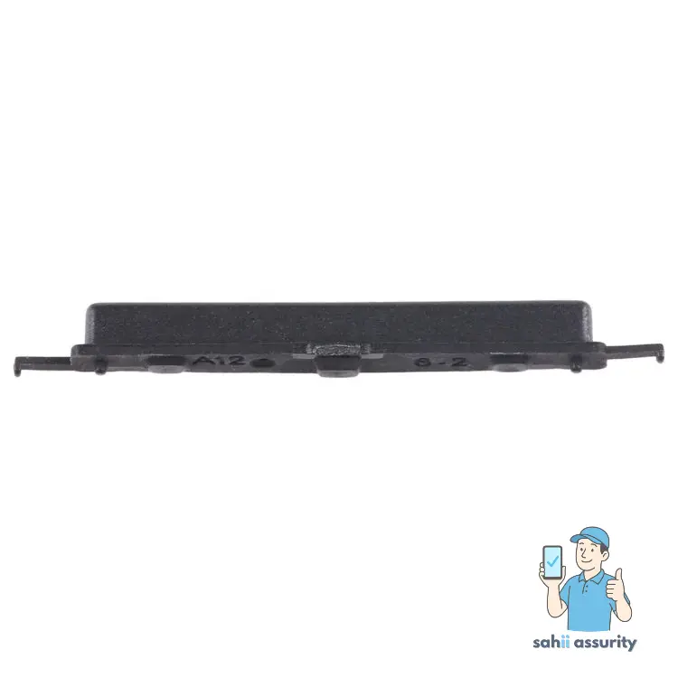 Volume Side Button Outer for Samsung Galaxy A12 Black